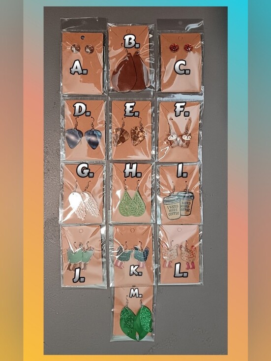 Assorted Brands! Jewelry - ✨️Assorted Women’s Earrings - Brand New! Boho, Western, Vegan Leather+!